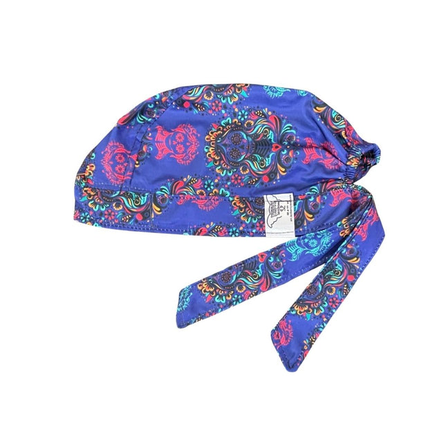 Gorro Medico Quirúrgico - Día De Muertos - Calacas  - Catrinas - Multicolor