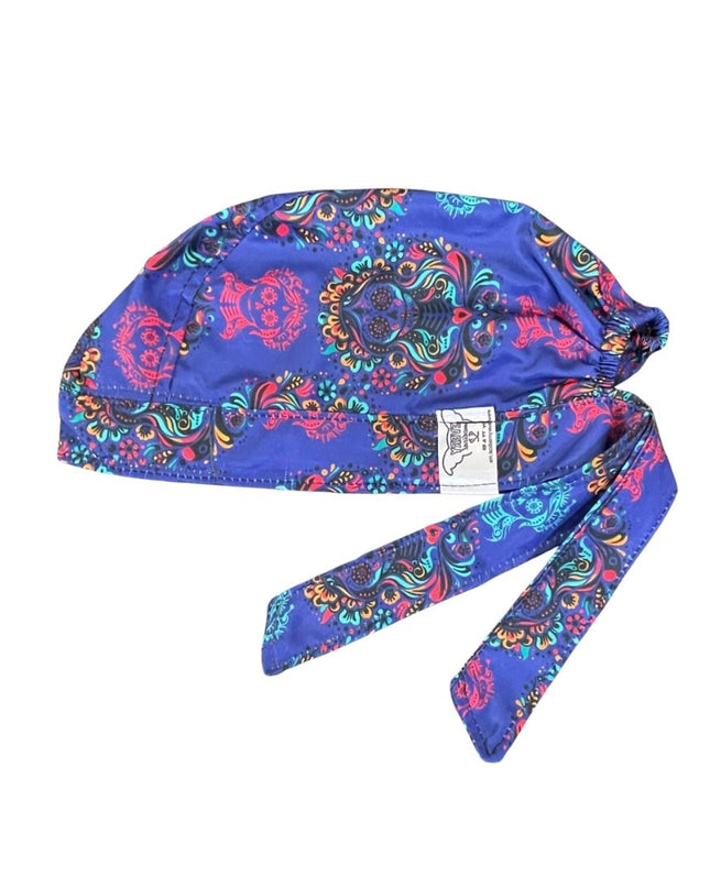 Gorro Medico Quirúrgico - Día De Muertos - Calacas  - Catrinas - Multicolor