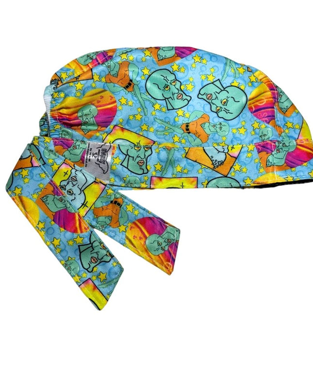 Gorro Medico Quirúrgico - Bob Esponja - Calamardo Guapo - Every Medical -  Dr. Gorrito