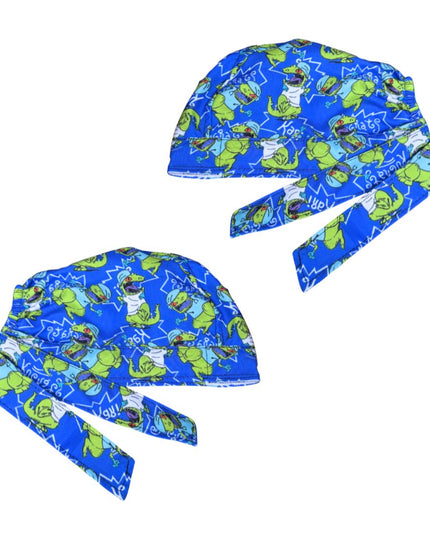 Gorro Quirúrgico Medico Rugrats-reptar - Celeste