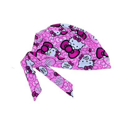 Gorro Quirúrgico Hello Kitty Rossa Cordones - Antisudor - Every Medical -  Dr. Gorrito