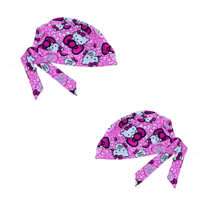 Gorro Quirúrgico Hello Kitty Rossa Cordones - Antisudor - Every Medical -  Dr. Gorrito