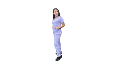 Uniforme Quirúrgico - Mujer - Lila - Modelo Puebla