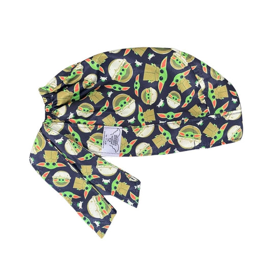 Gorro Quirúrgico - Baby - Grog - Mandalo - Antisudor - Negro 2