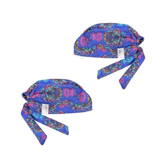 Gorro Medico Quirúrgico - Día De Muertos - Calacas  - Catrinas - Multicolor