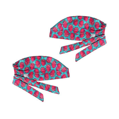 Gorro Quirúrgico - Corazón - Anatomía Y Flores - Verde Claro