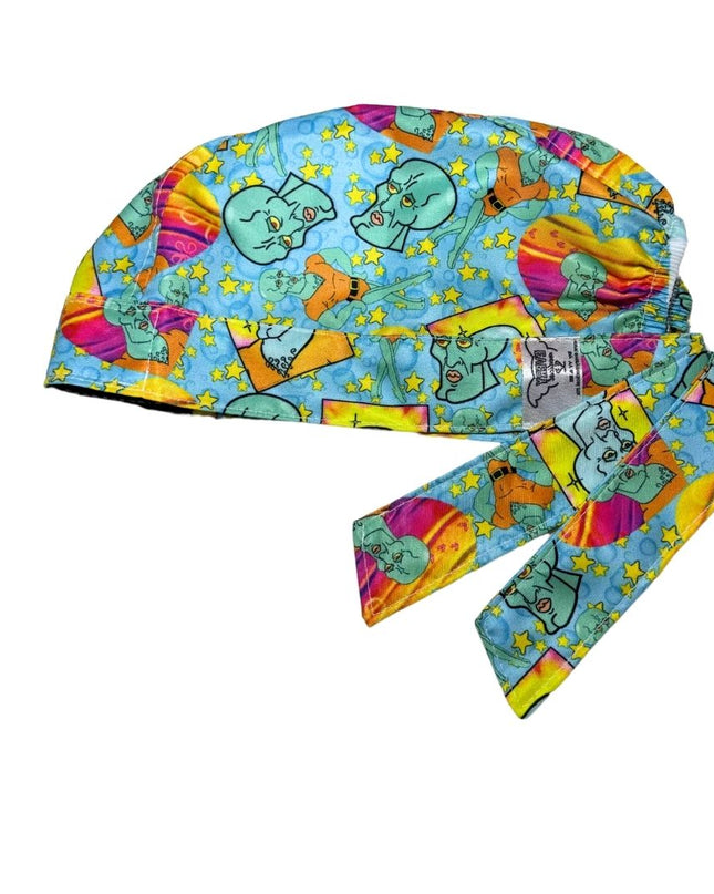 Gorro Medico Quirúrgico - Bob Esponja - Calamardo Guapo - Every Medical -  Dr. Gorrito