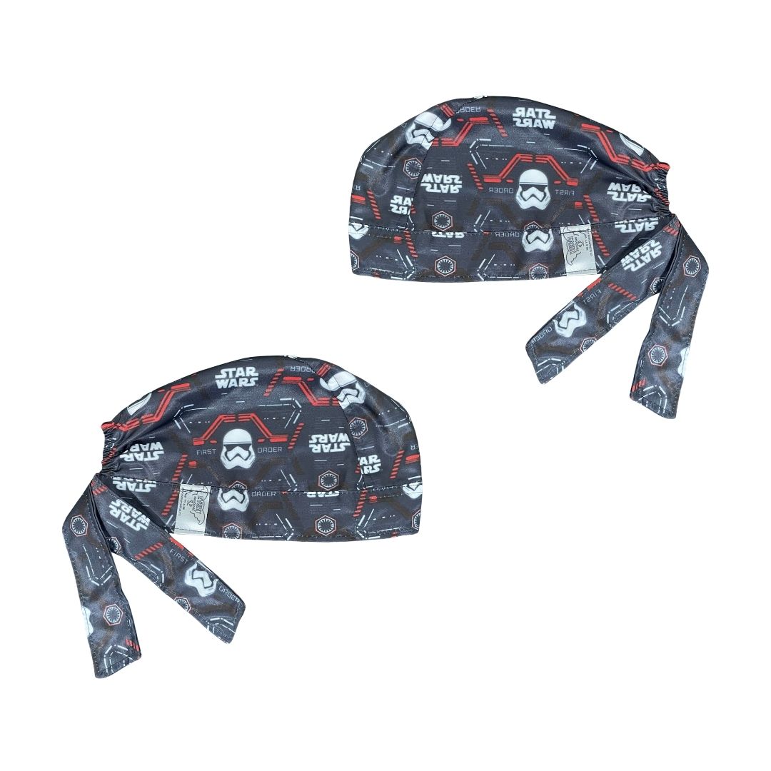 Gorro Medico Quirúrgico - Wars - Antifluidos - Antisudor - Negro 6
