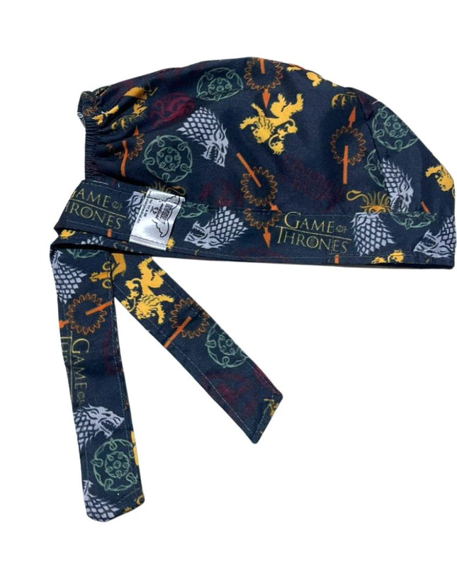 Gorro Medico Quirúrgico Enfermeria Game Of Thrones Negro