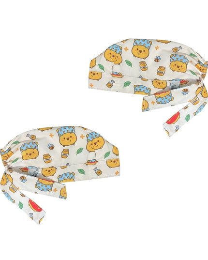 Gorro Medico Quirúrgico - Winnie Pooh - Enfermeria Hospital - Amarillo