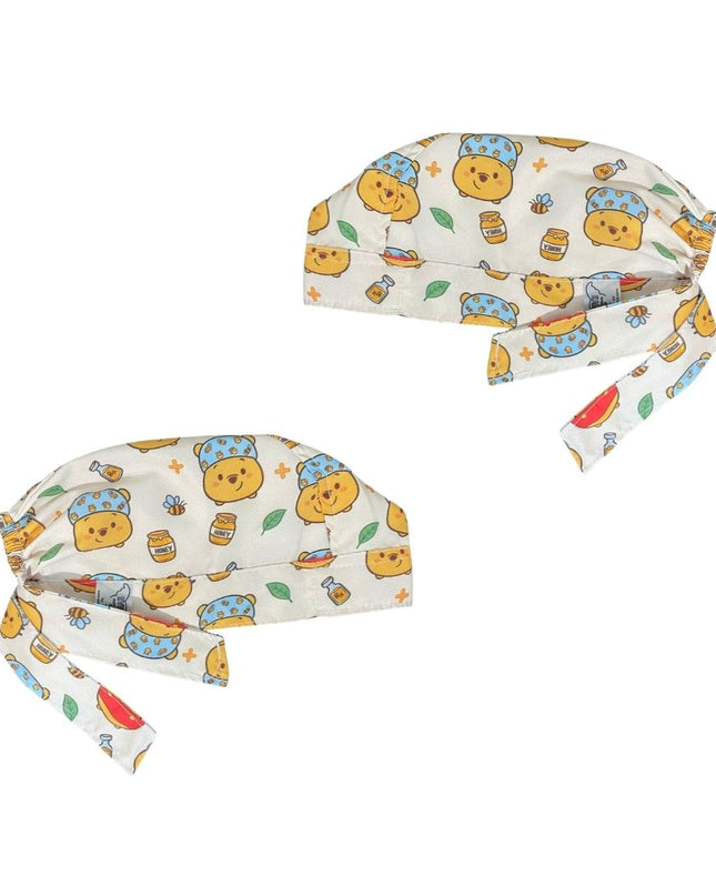 Gorro Medico Quirúrgico - Winnie Pooh - Enfermeria Hospital - Amarillo