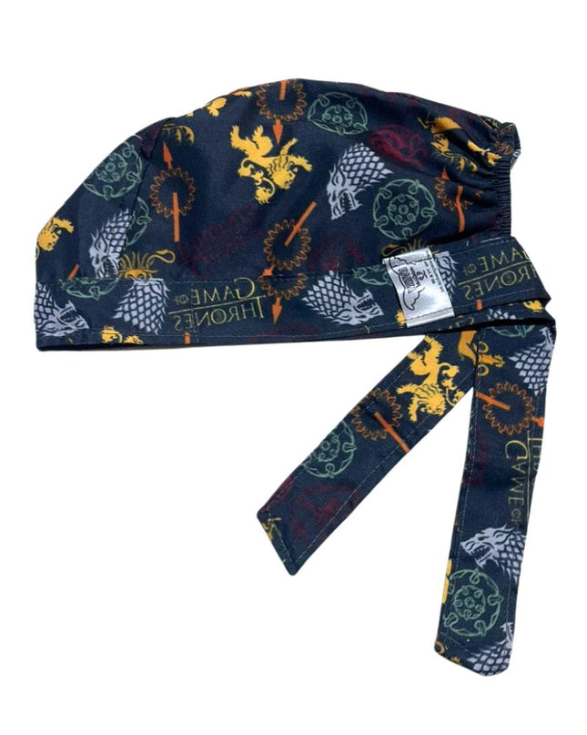 Gorro Medico Quirúrgico Enfermeria Game Of Thrones Negro