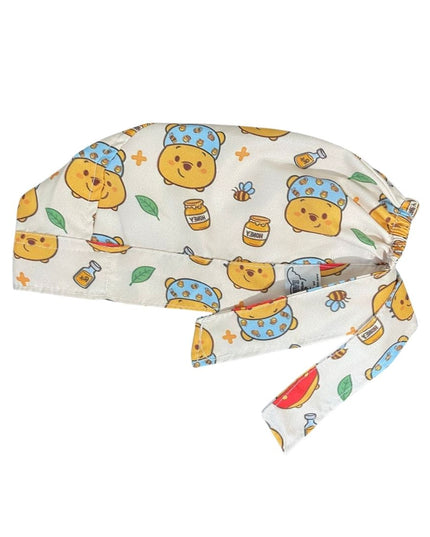 Gorro Medico Quirúrgico - Winnie Pooh - Enfermeria Hospital - Amarillo