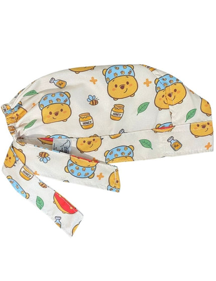 Gorro Medico Quirúrgico - Winnie Pooh - Enfermeria Hospital - Amarillo