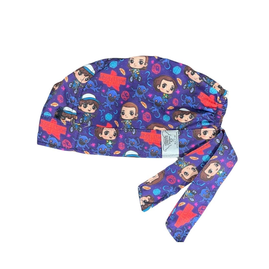 Gorro Medico Quirúrgico - Stranger Things - Enfermeria Hospital - Azul