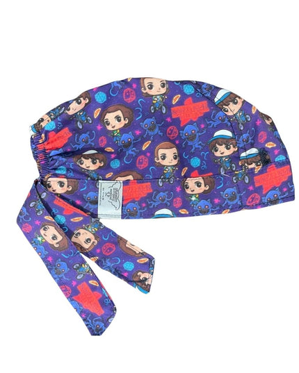 Gorro Medico Quirúrgico - Stranger Things - Enfermeria Hospital - Azul