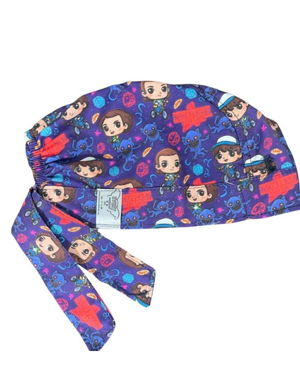 Gorro Medico Quirúrgico - Stranger Things - Enfermeria Hospital - Azul