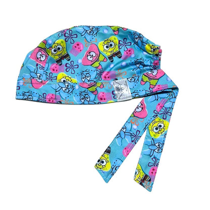 Gorro Quirúrgico Dentista bob esponja muelas dientes