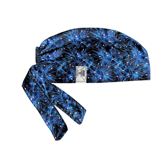 Gorro Quirúrgico Medico - Conexiones - Neuronas - Negro
