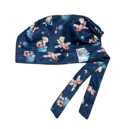 Gorro Medico Quirúrgico El Principito Antoine De Saint-exupé Azul Marino