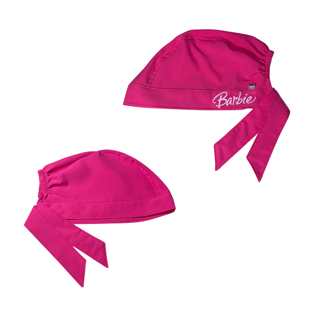 Gorro Medico Quirúrgico Rosa Barbie