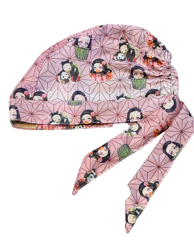 Gorro Quirúrgico Demon Slayer Nezuko Antifluidos - Antisudor - Every Medical -  Dr. Gorrito