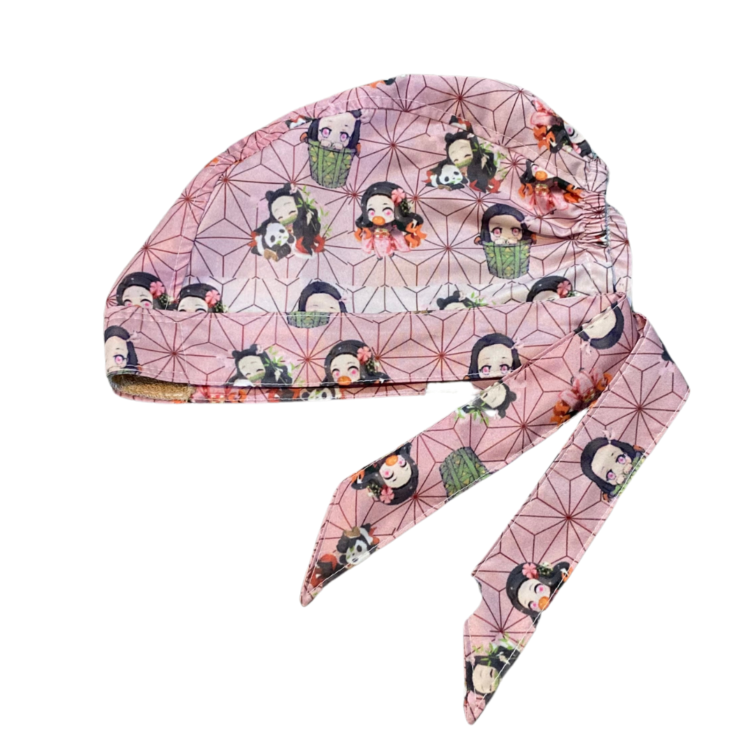 Gorro Quirúrgico Demon Slayer Nezuko Antifluidos - Antisudor - Every Medical -  Dr. Gorrito