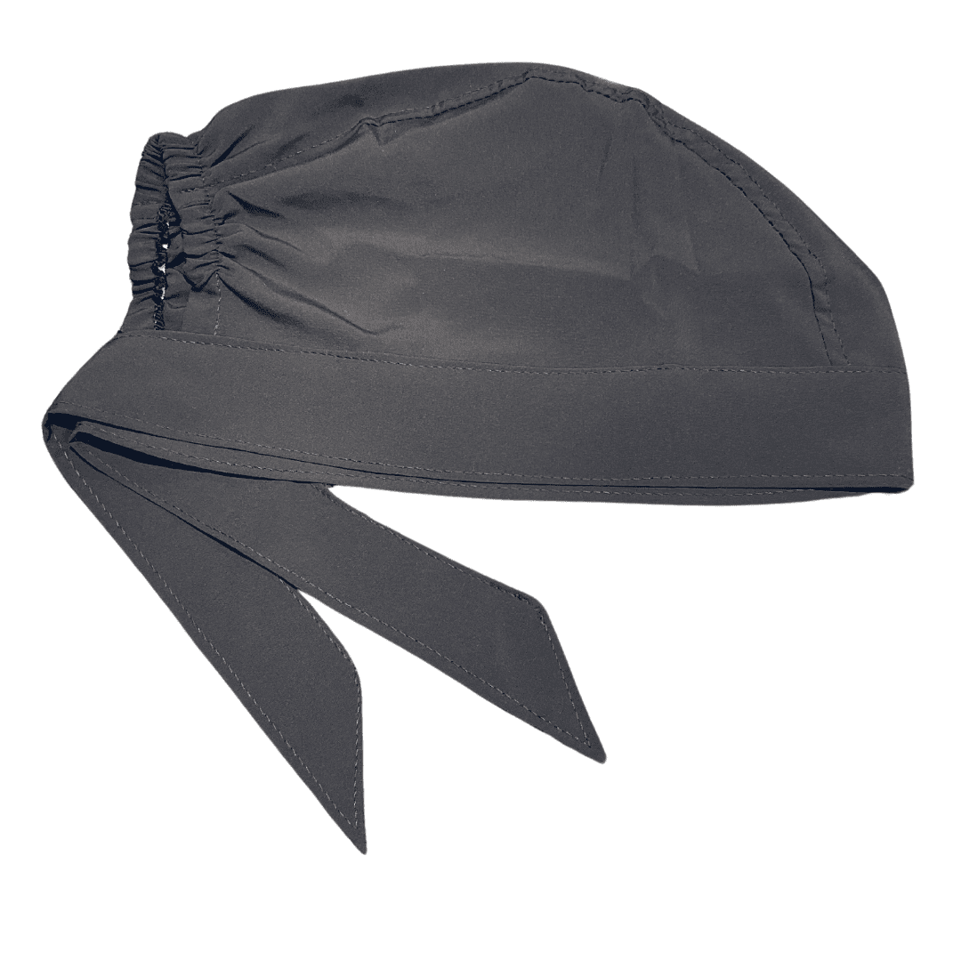 Gorro Medico Quirúrgico Gris Oxford - Obscuro Enfermeria