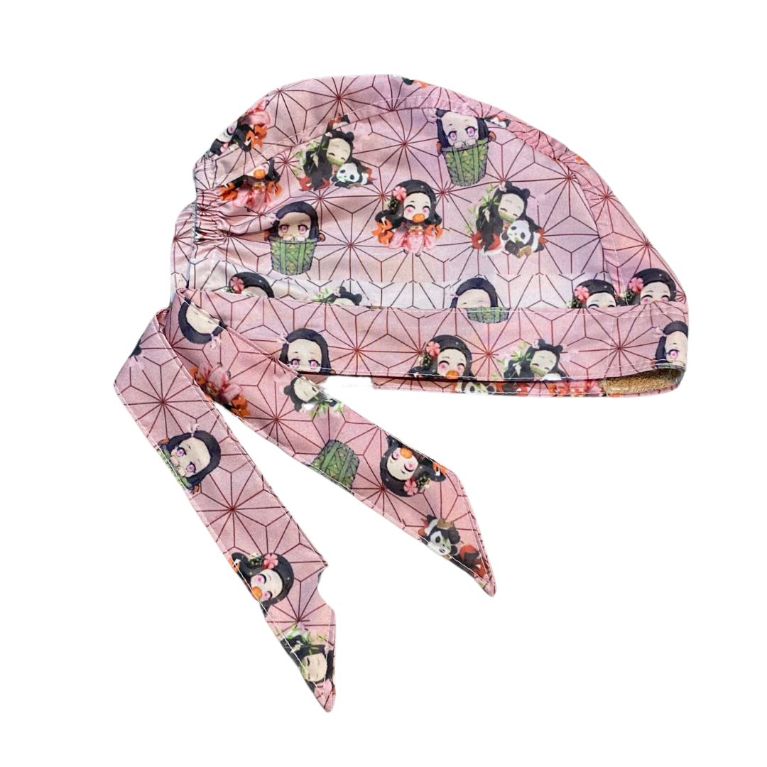 Gorro Quirúrgico Demon Slayer Nezuko Antifluidos - Antisudor - Every Medical -  Dr. Gorrito