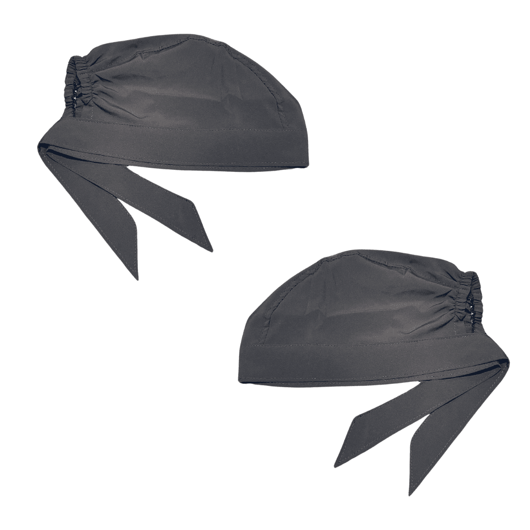 Gorro Medico Quirúrgico Gris Oxford - Obscuro Enfermeria
