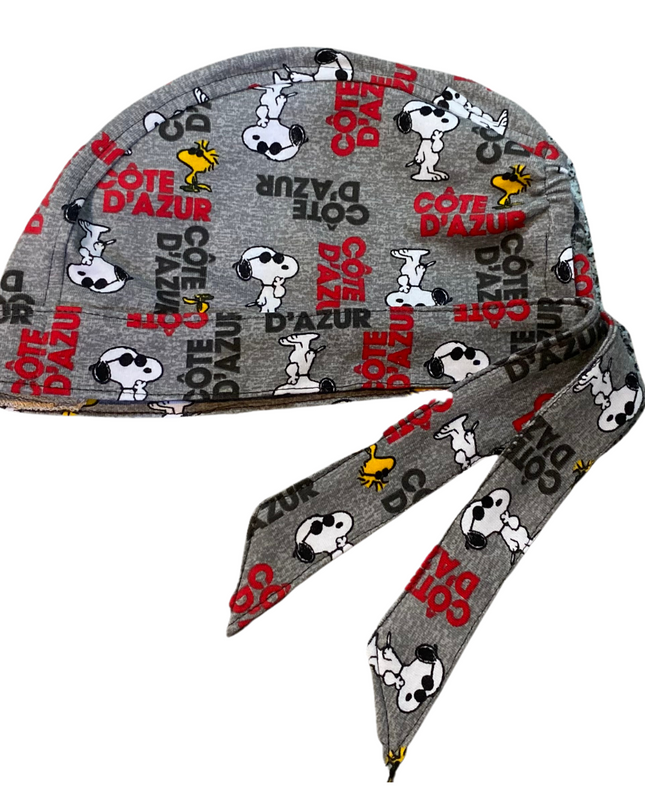 Gorro Quirúrgico Snoopy Gris - Antisudor - Every Medical -  Dr. Gorrito