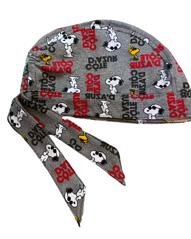 Gorro Quirúrgico Snoopy Gris - Antisudor - Every Medical -  Dr. Gorrito