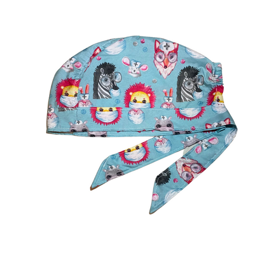 Gorro Medico Quirúrgico -zoo- Antifluidos Antisudor - Pedia