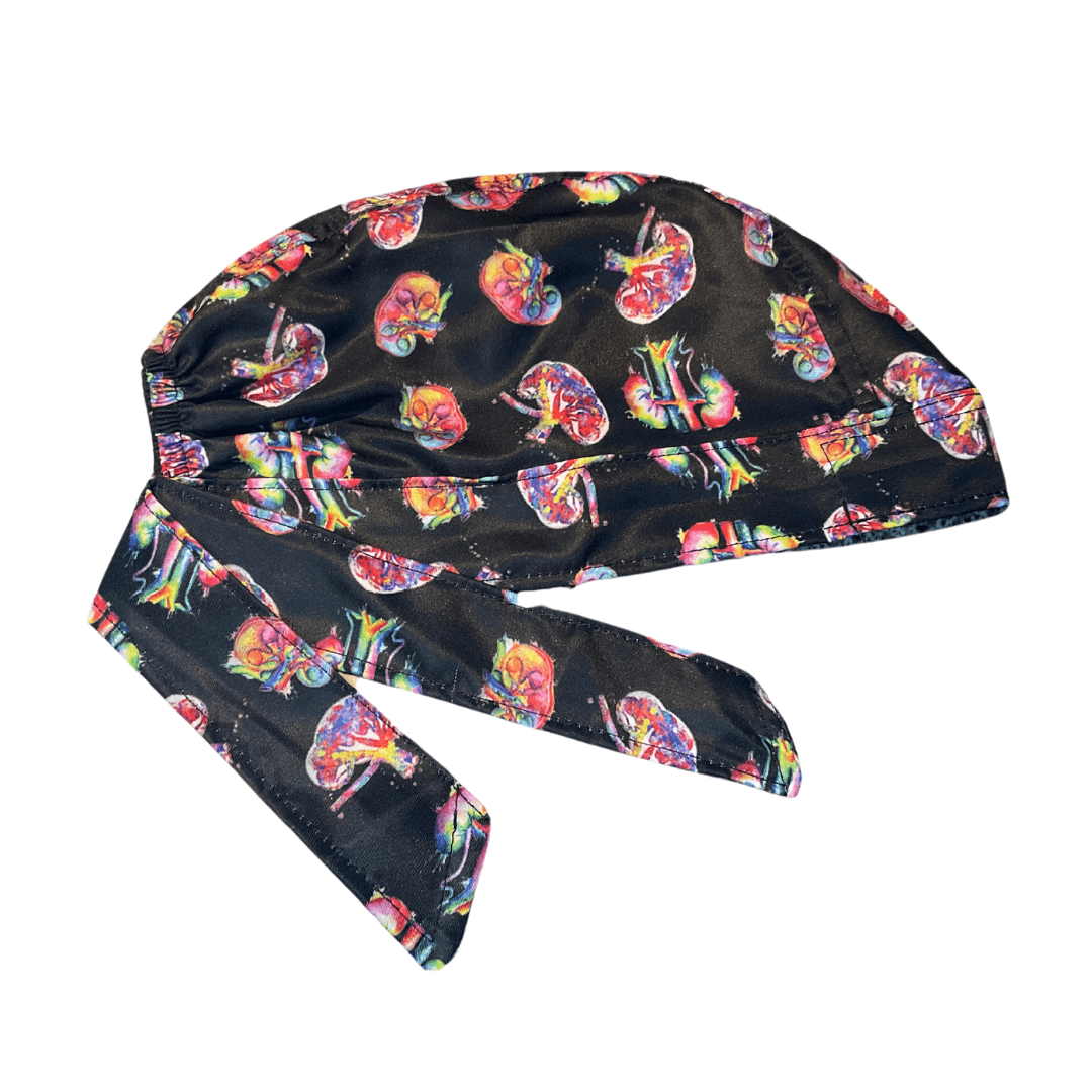 Gorro Medico Quirúrgico Estampado Riñon, Nefrologia Salud - Every Medical -  Dr. Gorrito