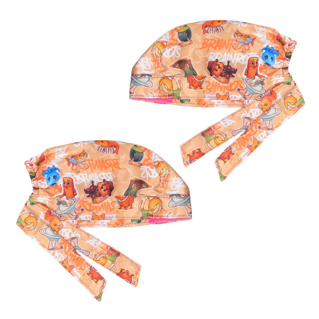 Gorro medico quirúrgico Tralalero Tralala Brainrot Frigo camelo