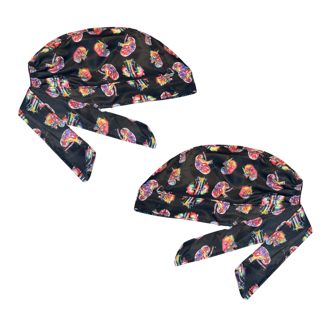 Gorro Medico Quirúrgico Estampado Riñon, Nefrologia Salud - Every Medical -  Dr. Gorrito