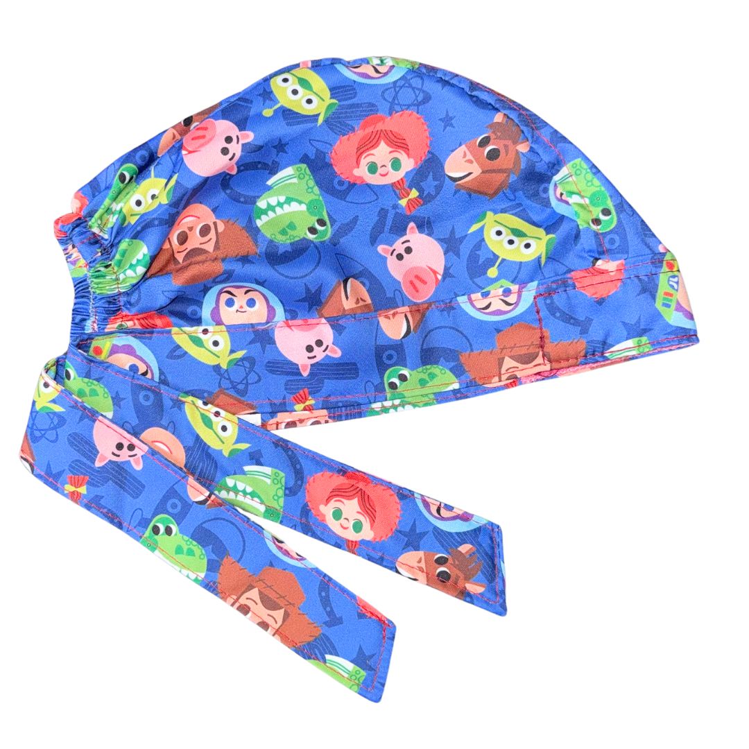 Gorro Medico Quirúrgico Toy Story azul