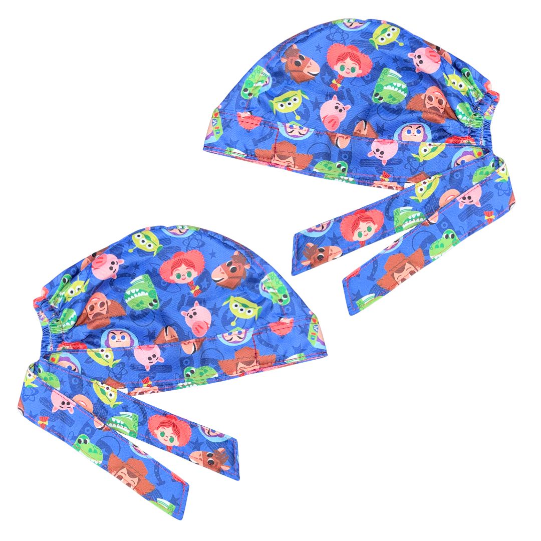 Gorro Medico Quirúrgico Toy Story azul
