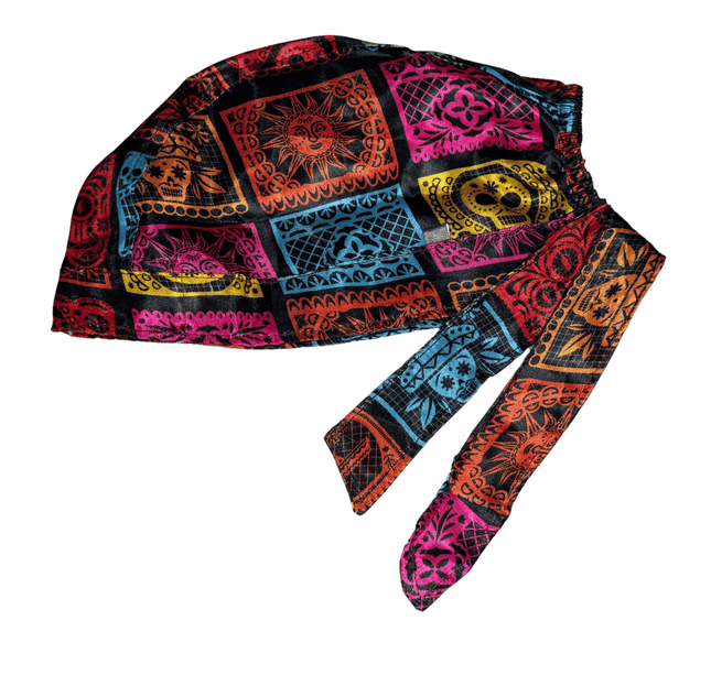 Gorro Quirúrgico - Unisex  - Estampado - Dia De Muertos - Papel picado - Every Medical -  Dr. Gorrito