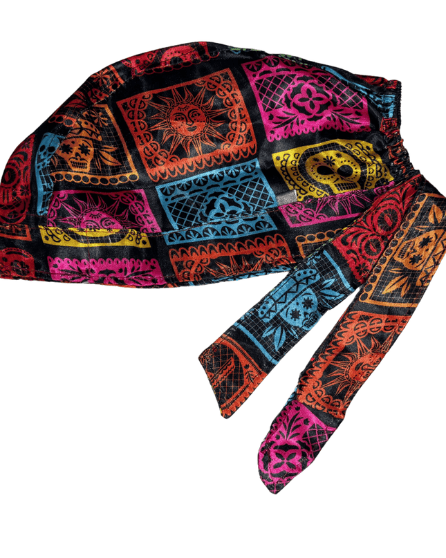 Gorro Quirúrgico - Unisex  - Estampado - Dia De Muertos - Papel picado - Every Medical -  Dr. Gorrito