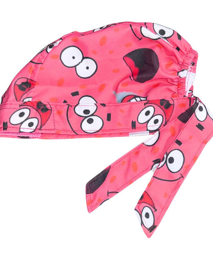 Gorro Quirúrgico Antifluidos Patricio - Bob Esponja | Rosa2