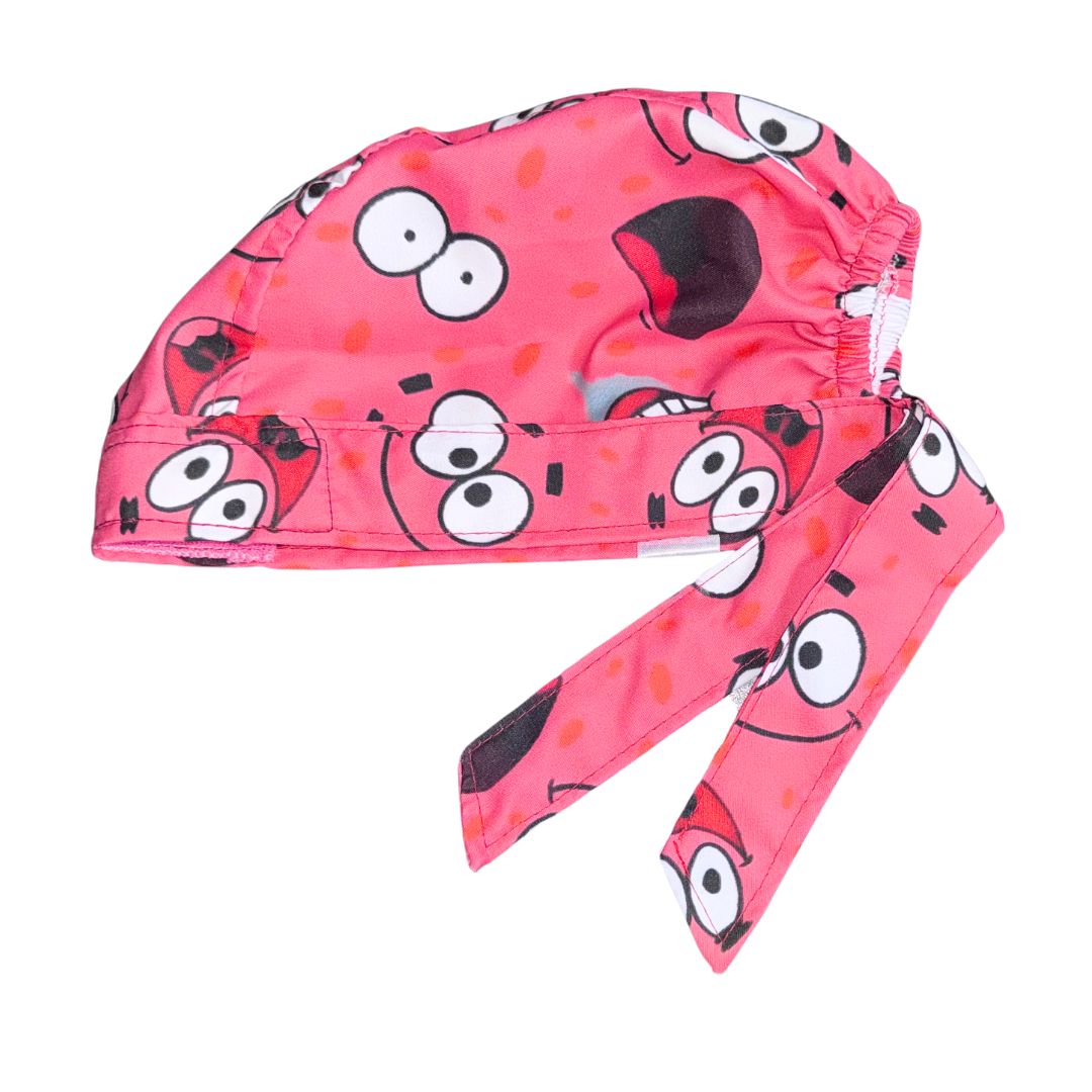 Gorro Quirúrgico Antifluidos Patricio - Bob Esponja | Rosa2