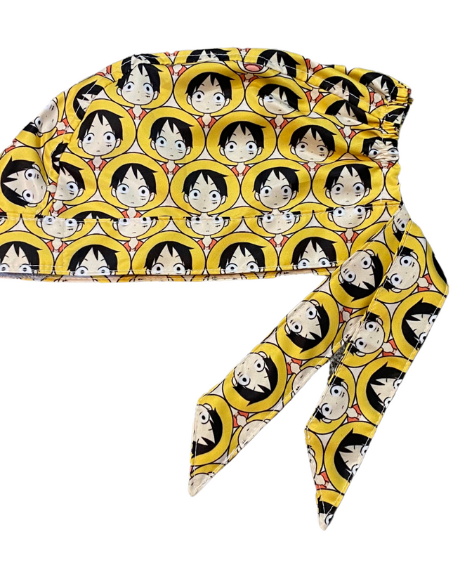 Gorro Quirúrgico One Piece Luffy - Antisudor - Every Medical -  Dr. Gorrito