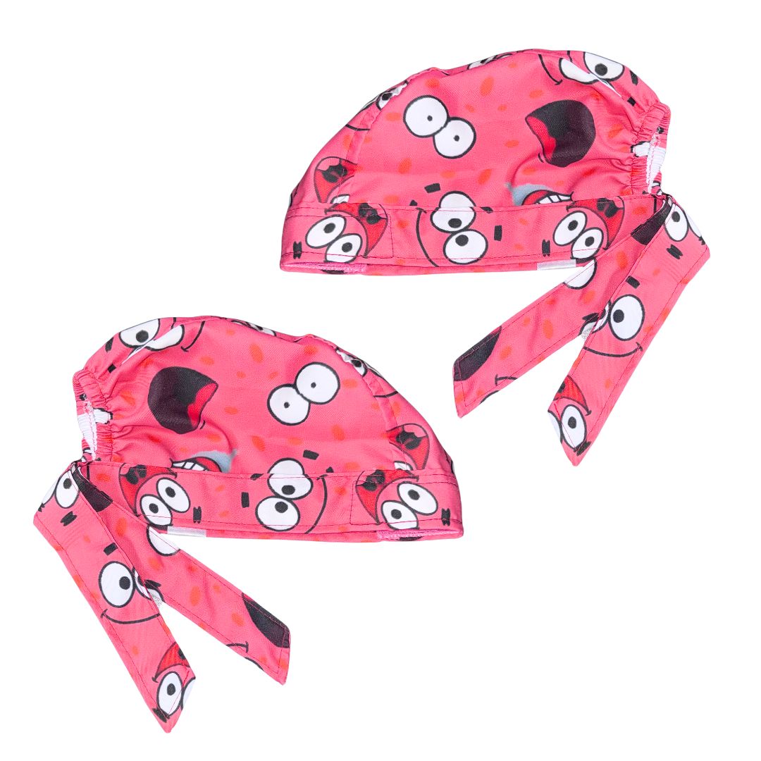 Gorro Quirúrgico Antifluidos Patricio - Bob Esponja | Rosa2