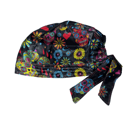 Gorro Quirúrgico - Unisex  - Estampado - Dia De Muertos - Papel picado
