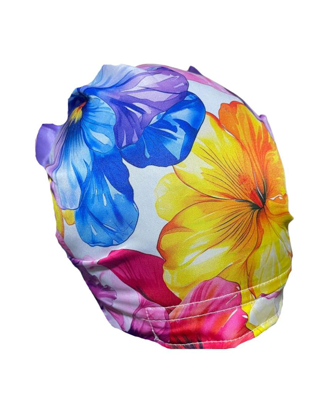Gorro Medico Quirúrgico - Enfermera - Flores - Listón - COLORES