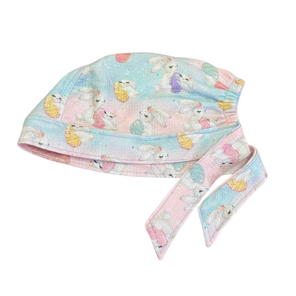 Gorro Medico Quirúrgico - Algodón - Conejo De Pascua - Enfermería - Salud