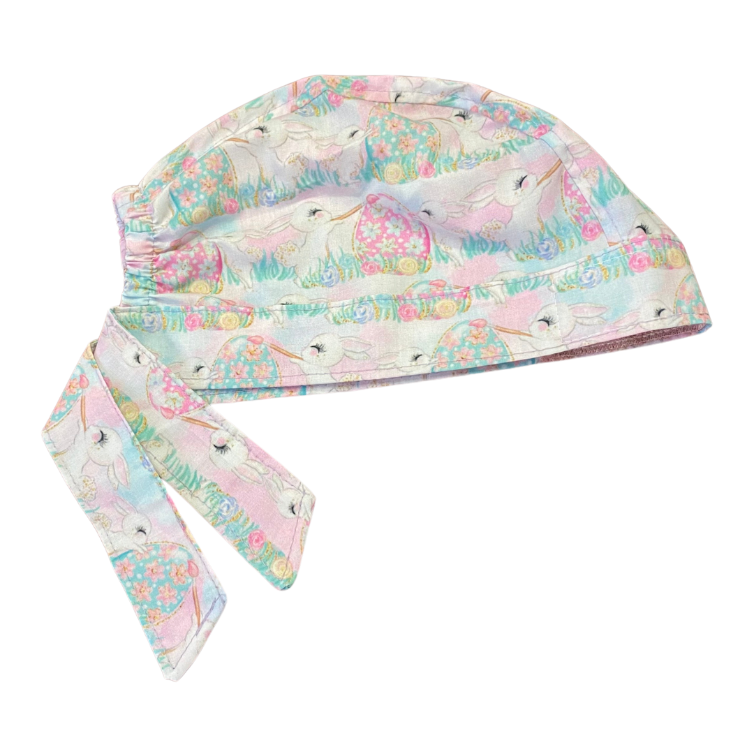 Gorro Medico Quirúrgico - Conejos De Pascua - Enfermera - Salud