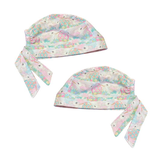 Gorro Medico Quirúrgico - Conejos De Pascua - Enfermera - Salud
