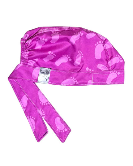Gorro Medico Quirúrgico podologia Pies Foot - Rosa